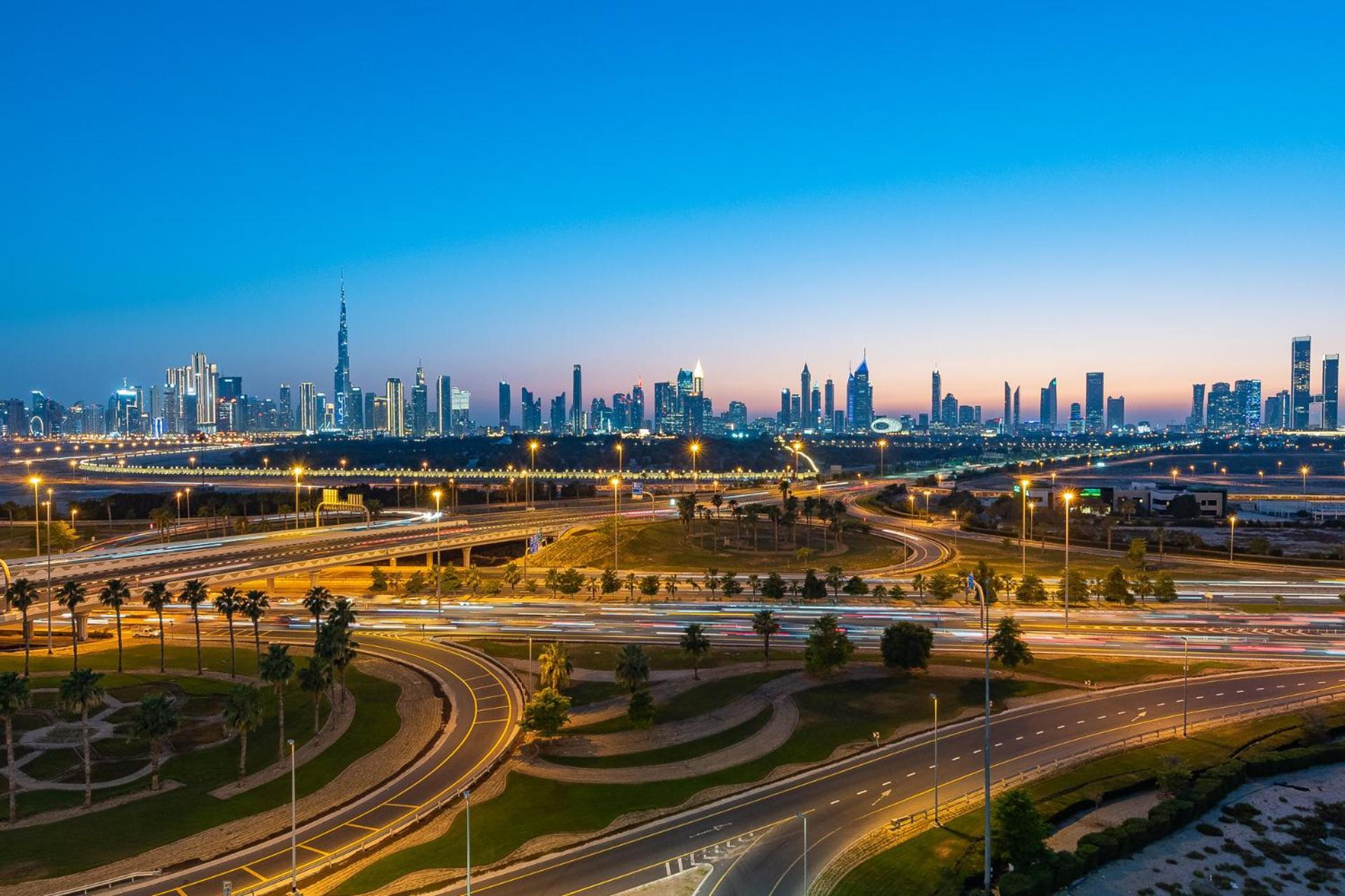 Ferienwohnung Cozy & Convenient 1Br Haven In Al Jaddaf Dubai Exterior foto
